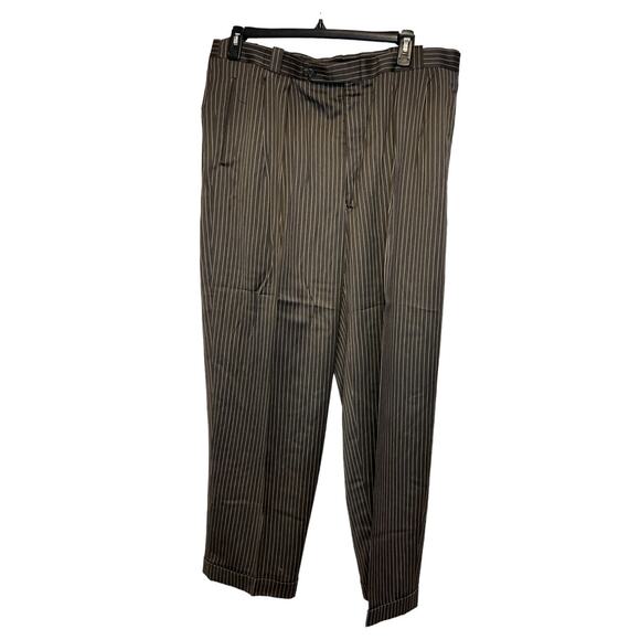 Bespoke The King's Image Mens Sz 52 Pinstripe Suit & Pants by James Williams Jr. - Picture 6 of 11